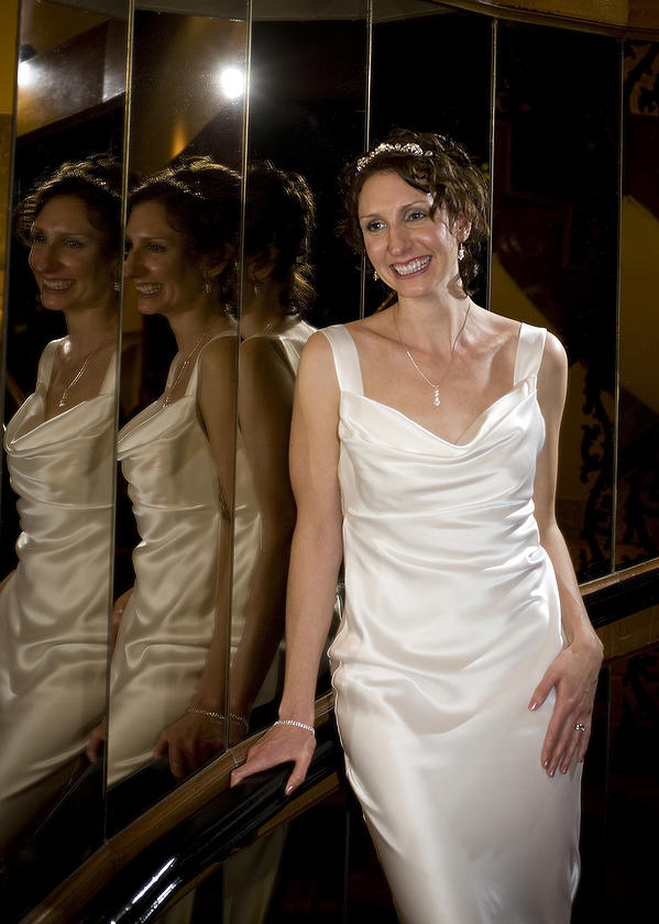 Kelly was able to wear a wedding dress she would never have dreamed of before she was Goked!