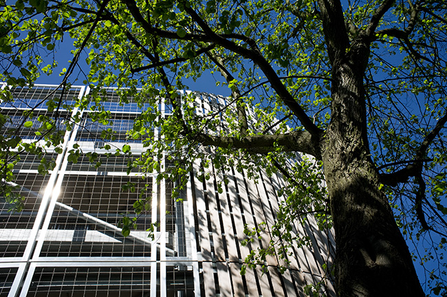 Car park at the Queen Elizabeth Hospital, Birmingham. Car park at the Queen Elizabeth Hospital, Birmingham.