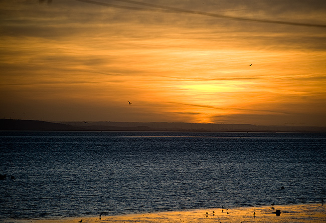 Sunset, Southend-on-sea, Essex.