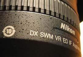 mystery 10 nikon markings on Nikkor lens