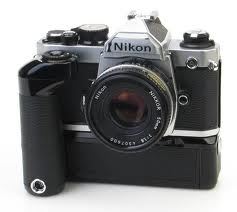 Nikon FM2 with MD12 motordrive Nikon FM2 with MD12 motordrive