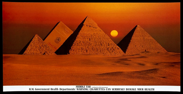 Benson and Hedges Pyramid Ad.