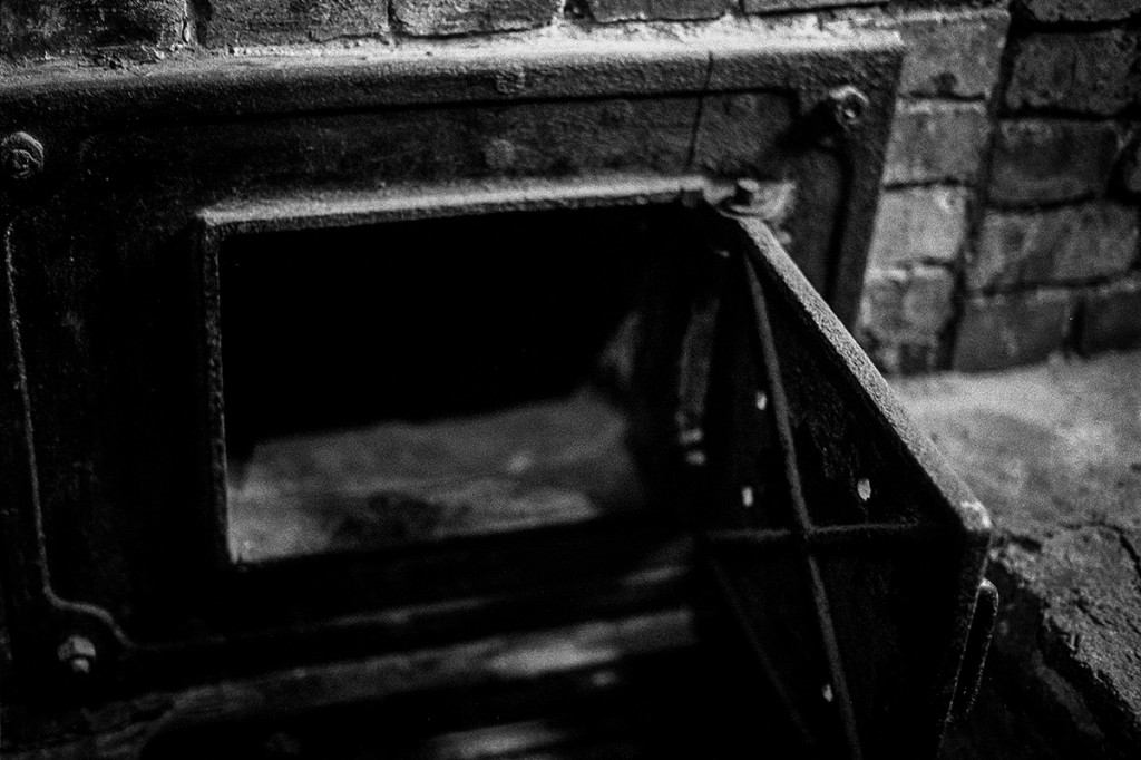 The ovens. Auschwitz. Photo: © Michael Cockerham 1993.